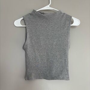 Zara gray tank top, S